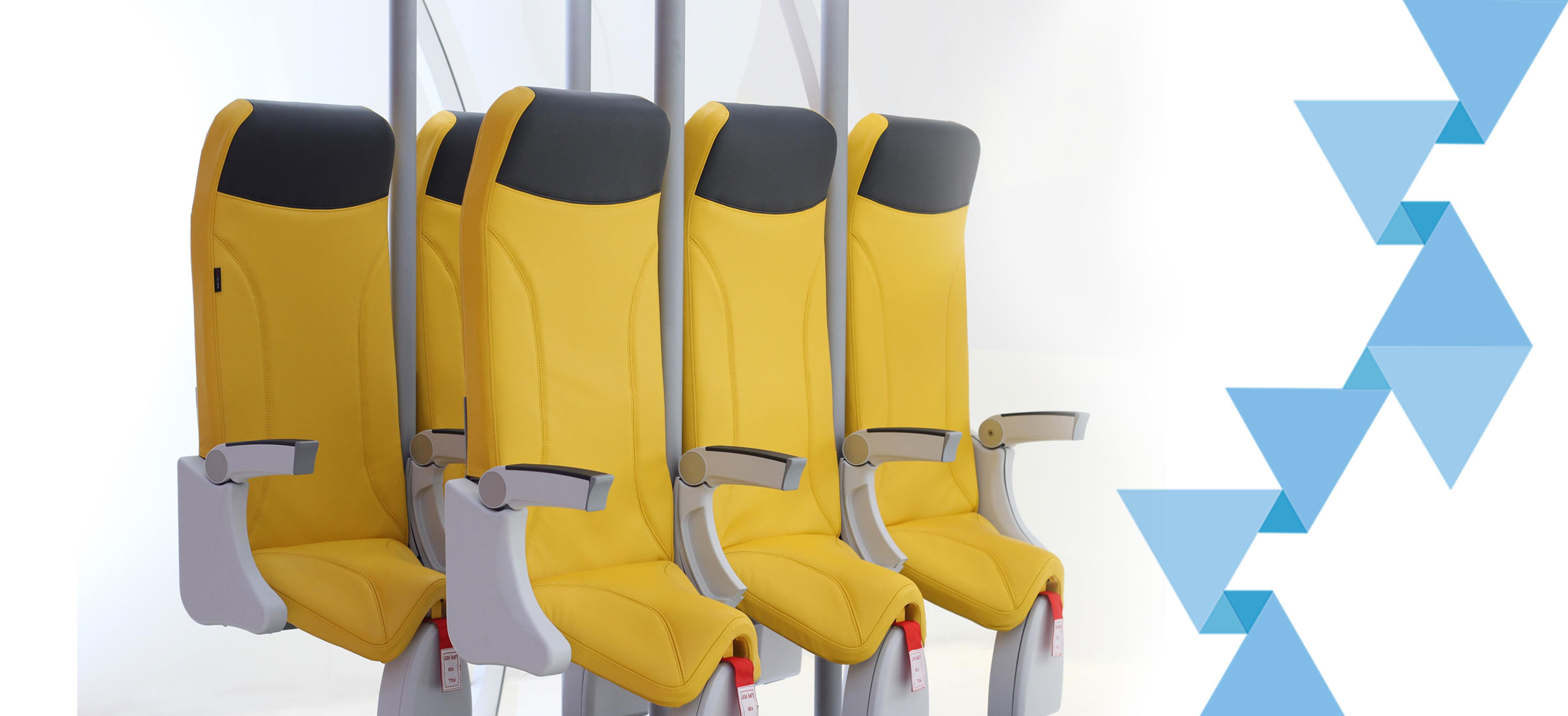 El modelo, de asiento Skyrider 2.0, pretende optimizar espacio dentro de la cabina